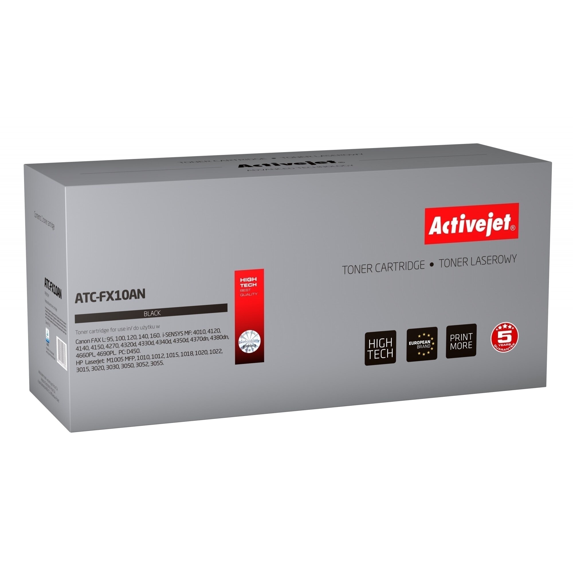 Toner Activejet pentru Canon FX-10 rem ATC-FX10AN
