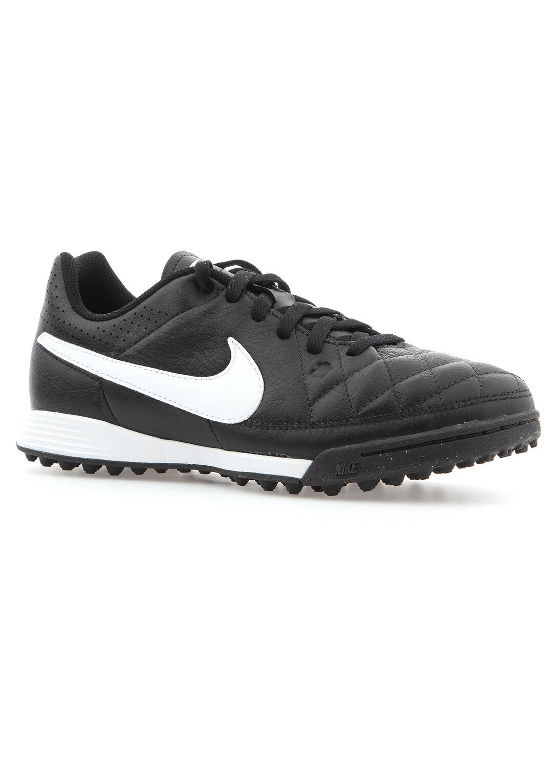 Ghete fotbal Nike Tiempo Genio Leather TF, Negru, 38 - eMAG.ro