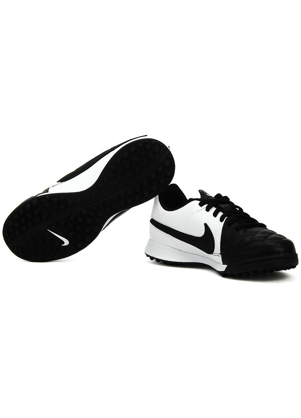 Ghete fotbal Nike Tiempo Genio Leather TF, Negru, 38 - eMAG.ro
