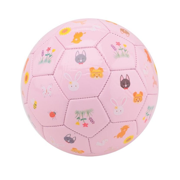 Angre Safari Ball, Happy World, 14 cm, dzsungel állat dizájn, 12 m+ gyerekeknek