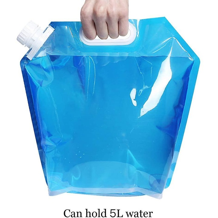 Сгъваем съд за напитки Enforose, издръжлив, преносим, без BPA, 1.5л