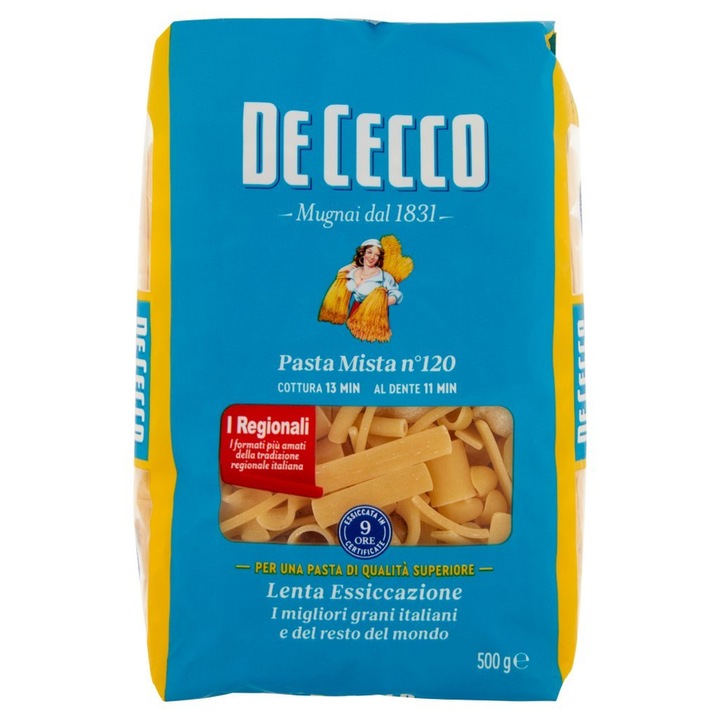 Смесена паста De Cecco 500гр
