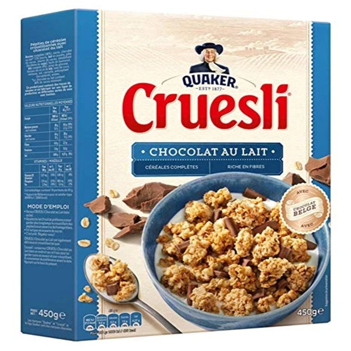 Quaker Cruesli Chocolate au Lait FR 450гр