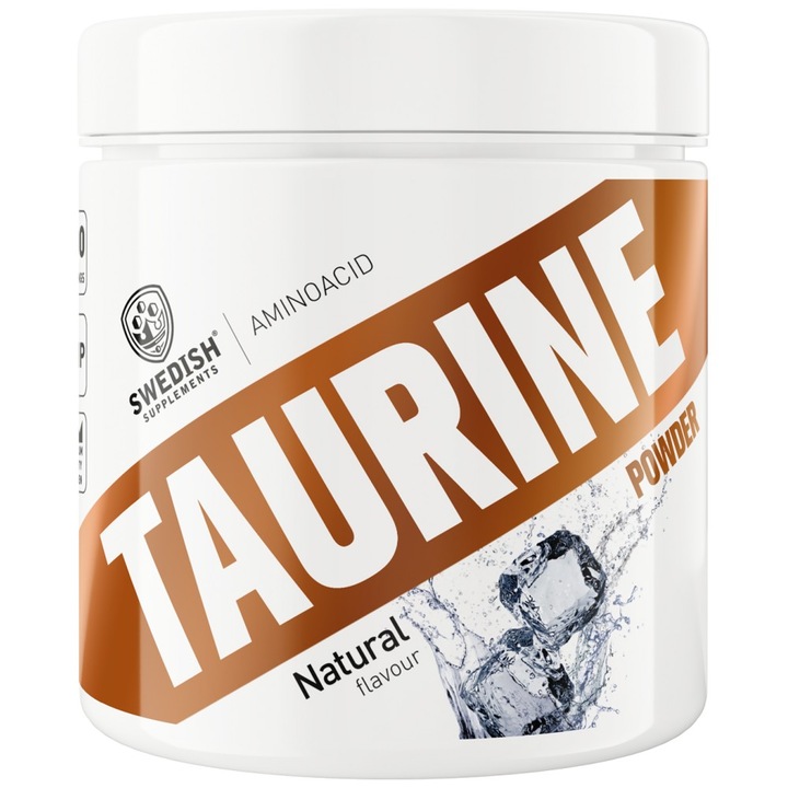 Хранителна добавка SWEDISH Supplements Taurine Powder, 200 грама
