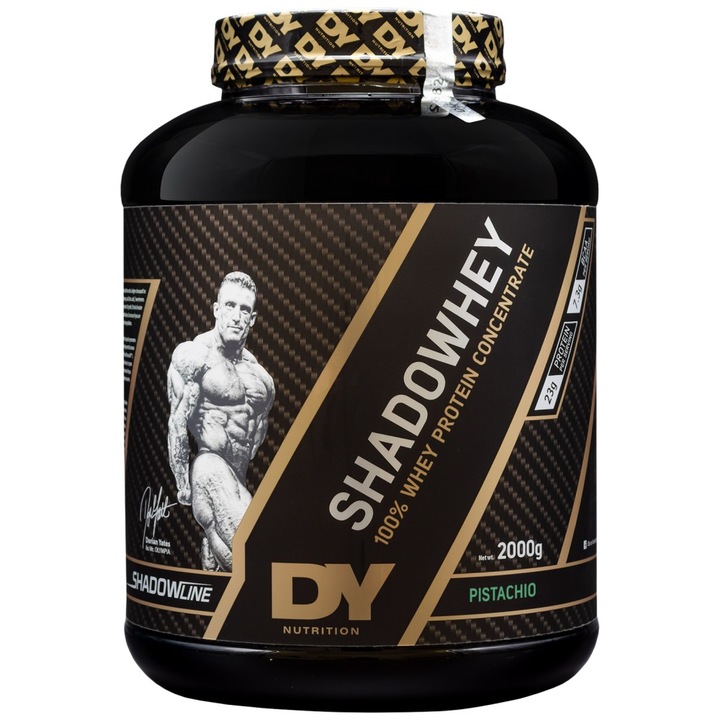 Proteina Concentrata din Zer Shadowhey, Dorian Yates Nutrition, Fistic, 2kg - 66 de portii