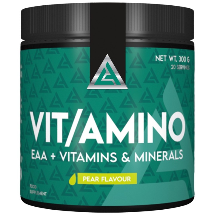 Supliment alimentar Lazar Angelov Nutrition LA Vit / Amino EAA plus vitamine si minerale, pere, 300 grame