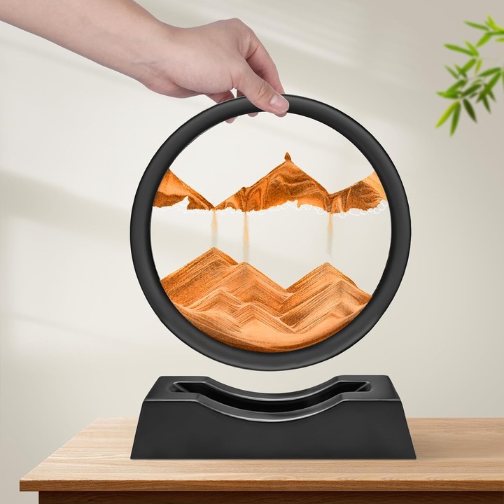 Tablou cu nisip in miscare, Ulisem, cadou elegant, design 3D, cutie personalizata, 30x20cm