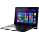Laptop 2 in 1 Allview Wi10N cu procesor Intel® Atom™ Quad-Core 1.83GHz, 10.1", 1GB RAM, 16GB, Wi-Fi, Bluetooth, Windows 8.1, Black