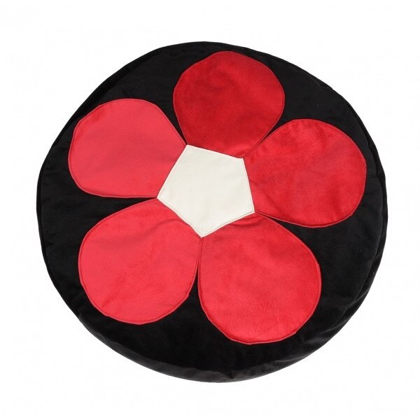 Fotoliu pentru Copii (2-14 ani) Relaxo - Flower (Gama Diamond) umplut cu perle polistiren (beanbag marca Pufrelax) Fabricat in Romania