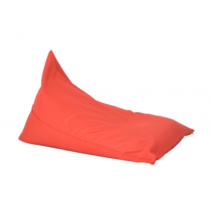 Fotoliu (Mediu) Kudos - Panama Red (pretabil si la exterior) umplut cu perle polistiren (fotoliu sac marca Pufrelax) Fabricat in Romania