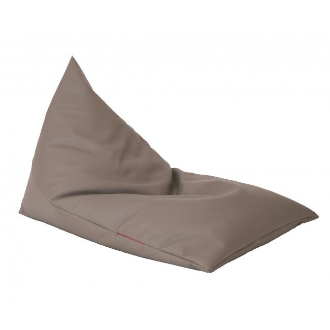 Fotoliu (Mediu) Kudos - Grey (GAMA PREMIUM PU) umplut cu perle polistiren (fotoliu sac marca Pufrelax) Fabricat in Romania