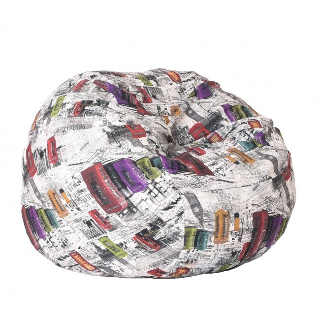 Fotoliu (Mare) King Size - Telephone (Gama Premium) husa detasabila, Transformabil in pat, Fabricat in Romania, umplut cu fulgi de burete memory mix®, marca Pufrelax, marca Pufrelax