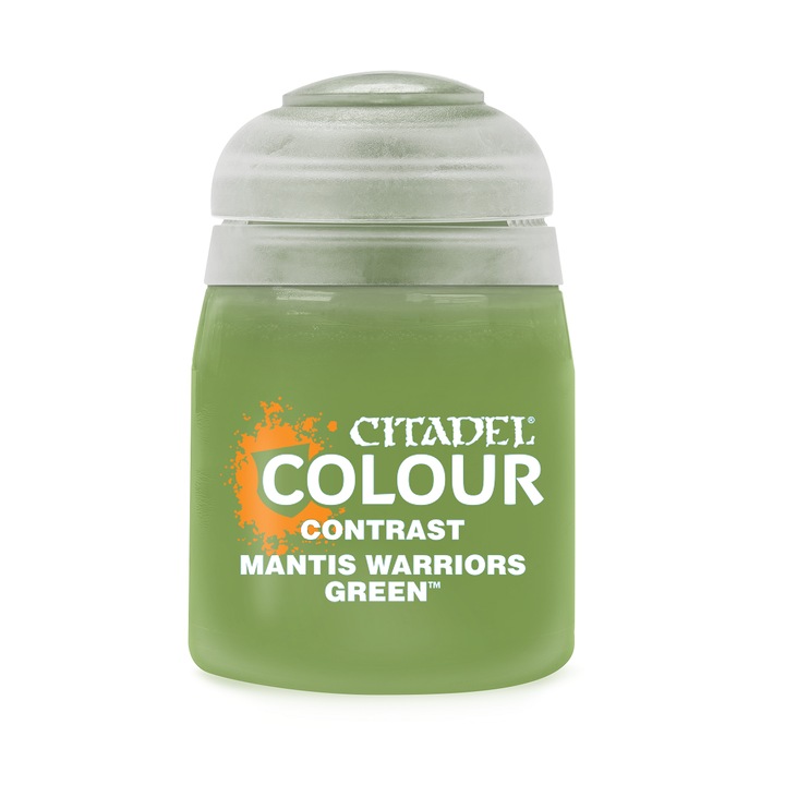 Citadel Contrast Mantis Warriors modellezőfesték, 18ml, zöld