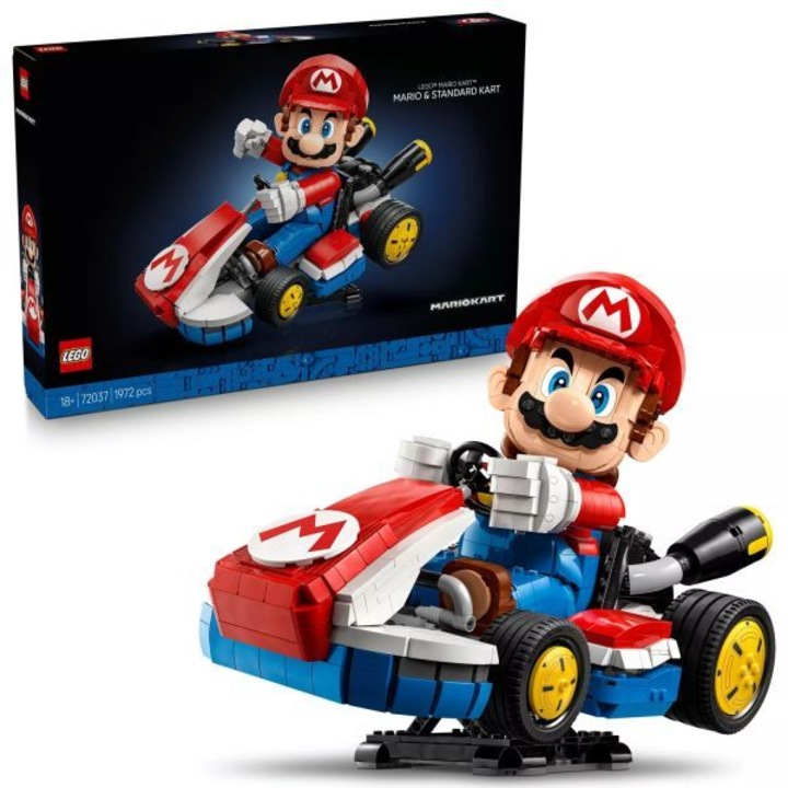 LEGO®│Super Mario Mario Kart: Mario & Standard Kart 72037, 1972 db