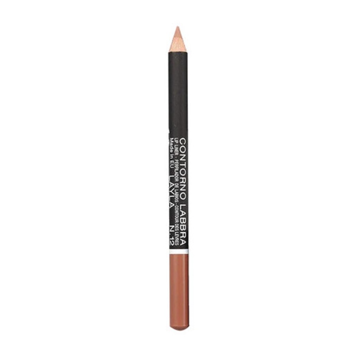 Creion de Buze Rezistent, Layla Cosmetics, Contorno Labbra Lip Liner 012