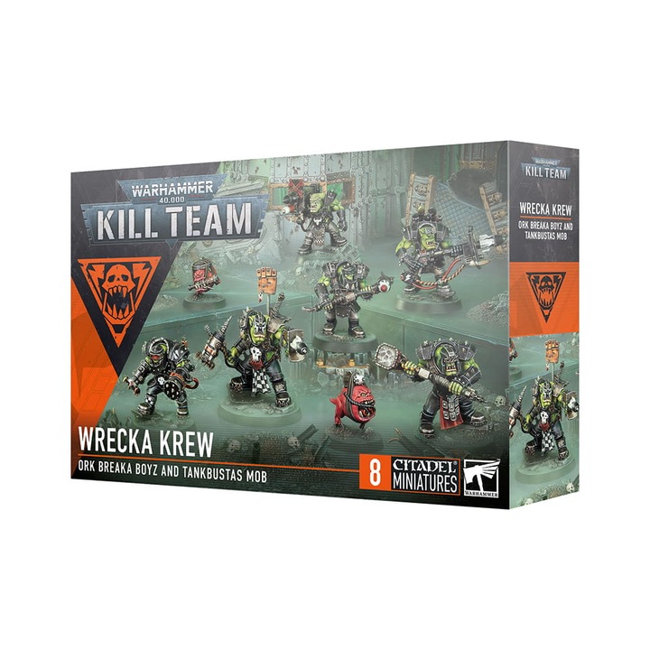 Настолна Игра Games Workshop, Warhammer, Kill Team, Wrecka Krew, Английски, Многоцветен