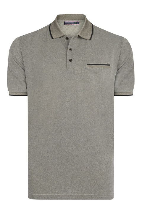 Felix Hardy, Tricou polo din amestec de bumbac, Kaki