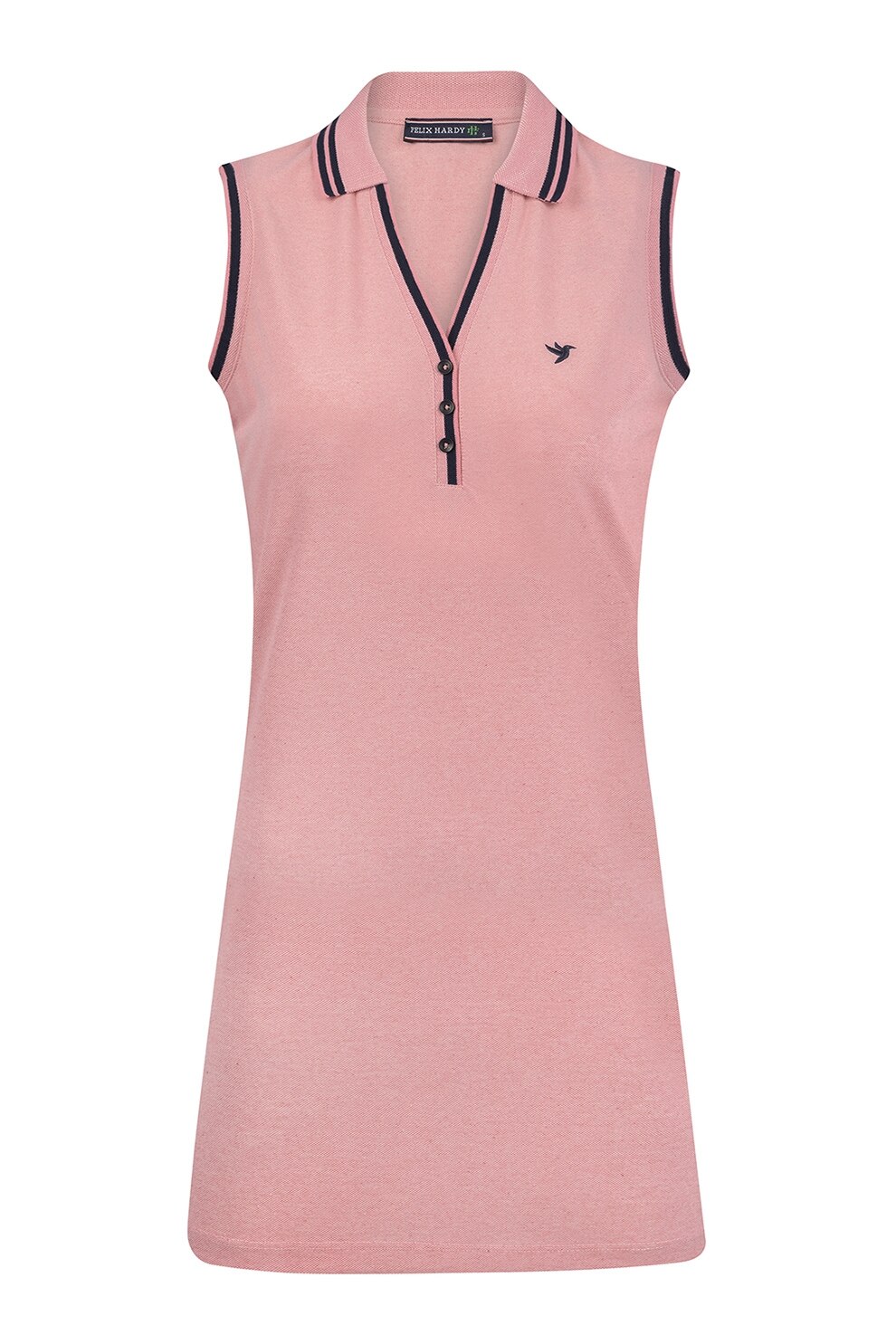 FELIX HARDY, Rochie mini fara maneci, Roz deschis, S
