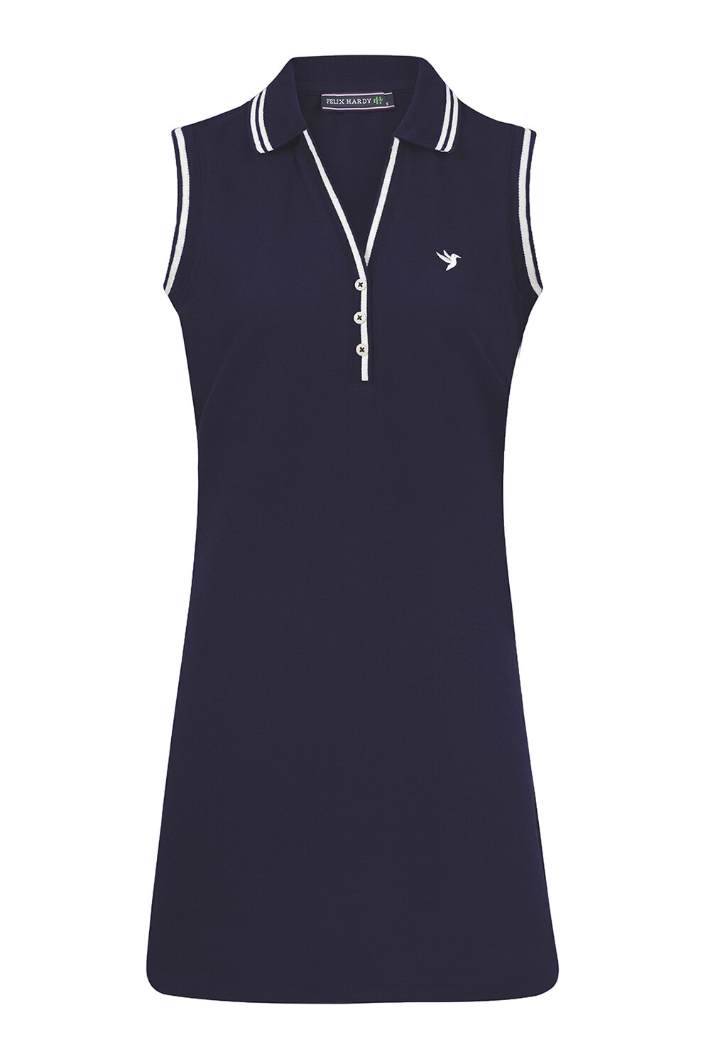 FELIX HARDY, Rochie mini fara maneci, Albastru ultramarin, L
