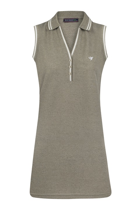 FELIX HARDY, Rochie mini fara maneci, Kaki