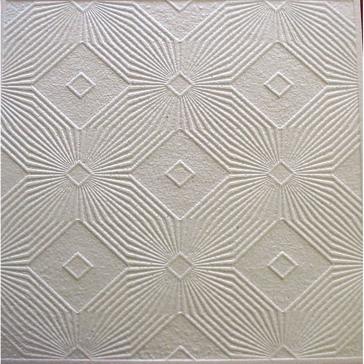 Decosa mennyezeti burkolólap Labe 50x50 cm x 7 mm 2 m2/csomag