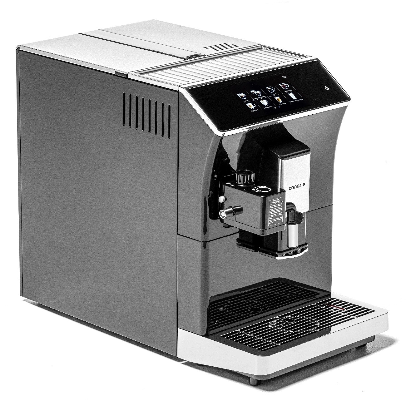 Aparat de cafea complet automat, Canario Cafe, Model CC702, Aparat de cafea profesional, Usor de utilizat, Curatare automata, Performanta ridicata