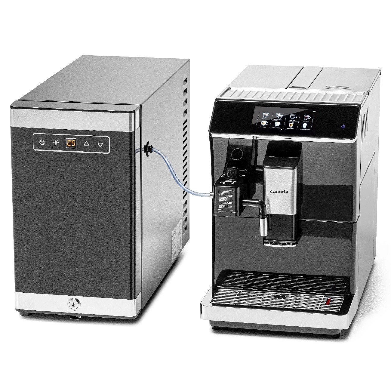 Aparat de cafea complet automat, Canario Cafe, Model CC702, Aparat de cafea profesional, Usor de utilizat, Curatare automata, Performanta ridicata
