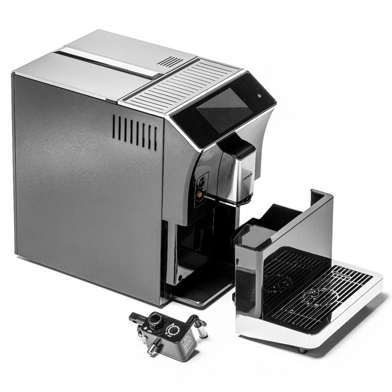 Aparat de cafea complet automat, Canario Cafe, Model CC702, Aparat de cafea profesional, Usor de utilizat, Curatare automata, Performanta ridicata