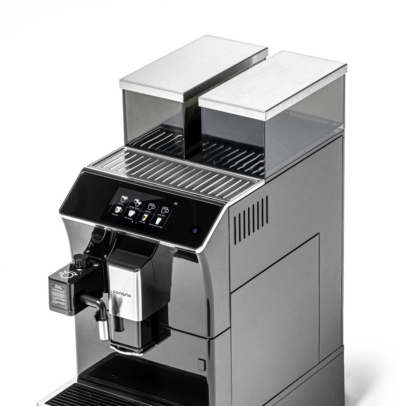 Aparat de cafea complet automat, Canario Cafe, Model CC703, Aparat de cafea profesional, Usor de utilizat, Curatare automata, Performanta ridicata