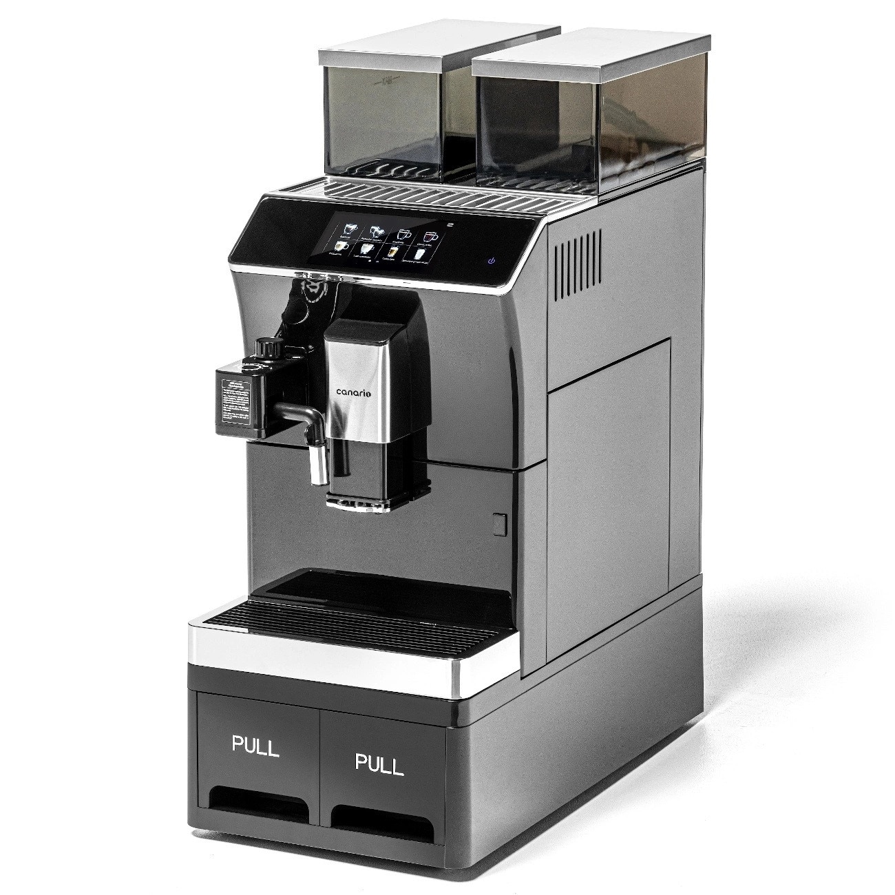 Aparat de cafea complet automat, Canario Cafe, Model CC703, Aparat de cafea profesional, Usor de utilizat, Curatare automata, Performanta ridicata