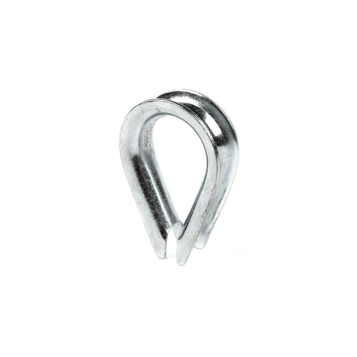 Ocheta pentru cablu de otel, Bkshop, Din6899B, Rezistenta La Coroziune, Montaj Usor, Universalitate In Utilizare, Diametru De 10 mm, Metalica