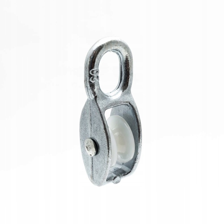 Scripete pentru franghie, Universala, 20 mm, Element de conectare universal, Aliaj de aluminiu, Rezistenta ridicata, Argintu