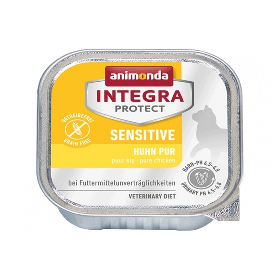 Hrana pentru pisici Integra Sensitive Pui 100 GR