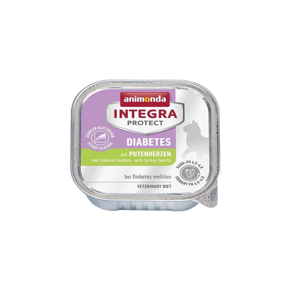 Hrana pentru pisici Integra Protect Diabet inimi de curcan 100 GR