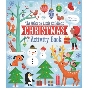 Little Childrens Christmas Activity Book - Carte Usborne (4+) Little Childrens Christmas Activity Book - Carte Usborne (4+)