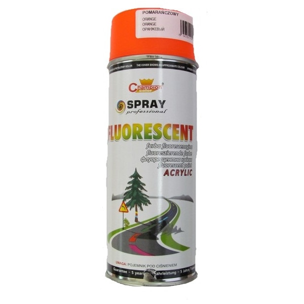 Spray vopsea Profesional CHAMPION PORTOCALIU FLUORESCENT 400ml