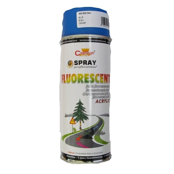 Spray vopsea Profesional CHAMPION ALBASTRU FLUORESCENT 400ml