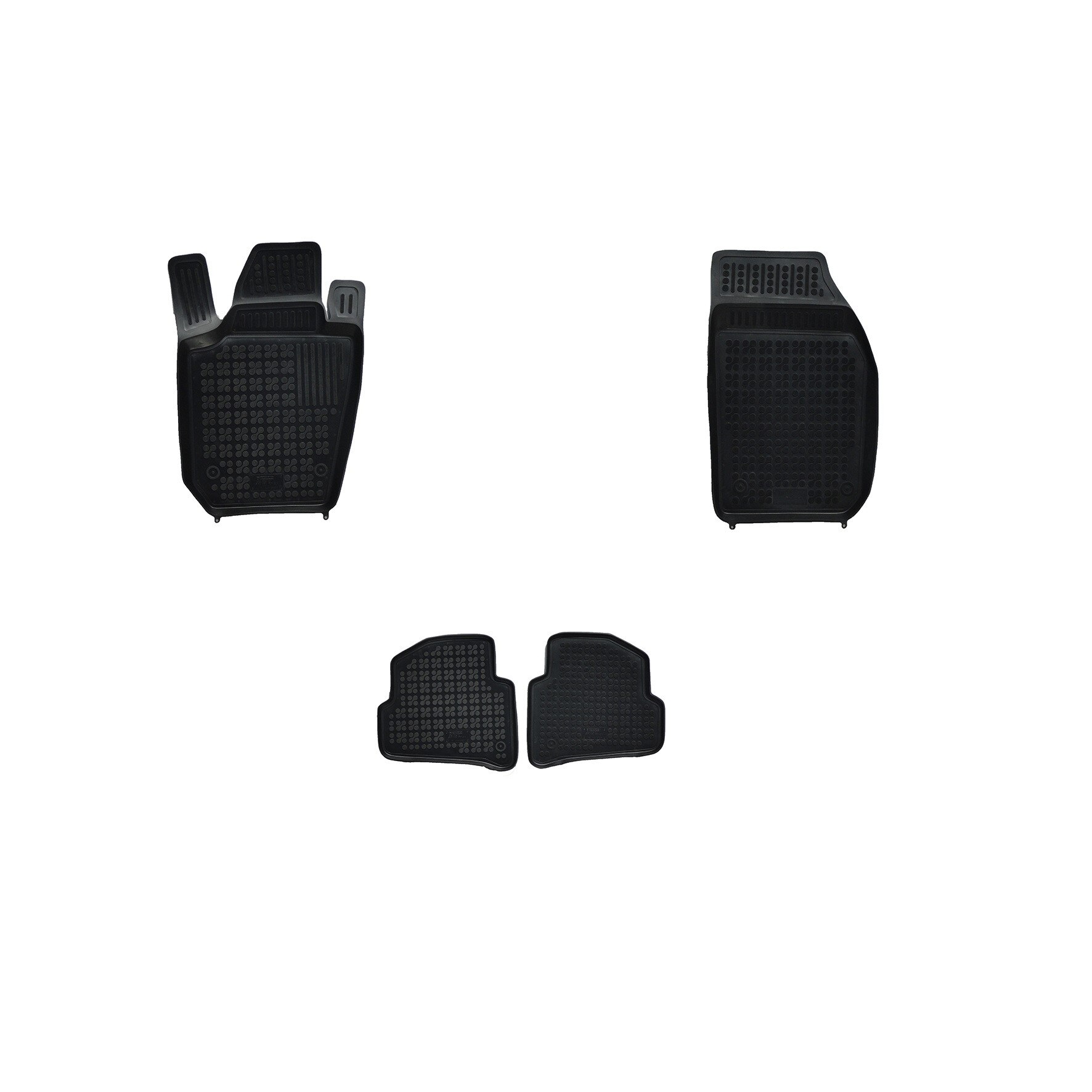 Covoare profesionale cauciuc stil tavita Skoda Kodiaq 2017->