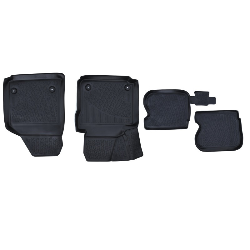 Covoare profesionale cauciuc stil tavita Citroen C4 II 2009->