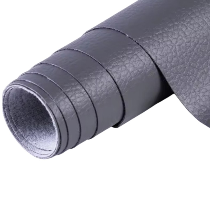 Petic pentru reparat piele, Piele sintetica, CRT, Premium Leather, 20 x 30 CM, Gri
