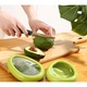 Set 4 Recipiente pentru Pastrarea Proaspata a Legumelor, Leski, Cutii Portabile Sigilate Anti-oxidare, 4 Forme Diferite pentru Legume sau Fructe, Culori diferite