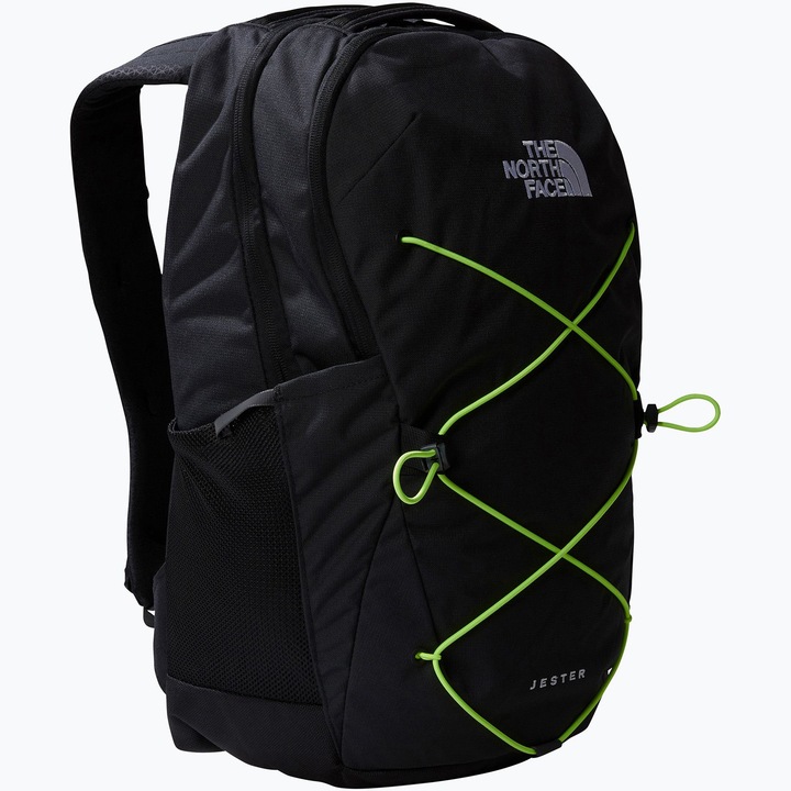Rucsac drumetie The North Face Jester, negru/galben