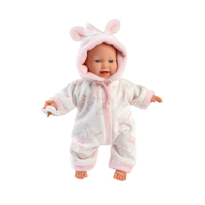 Papusa Llorens, micuta zambareata, 31 cm