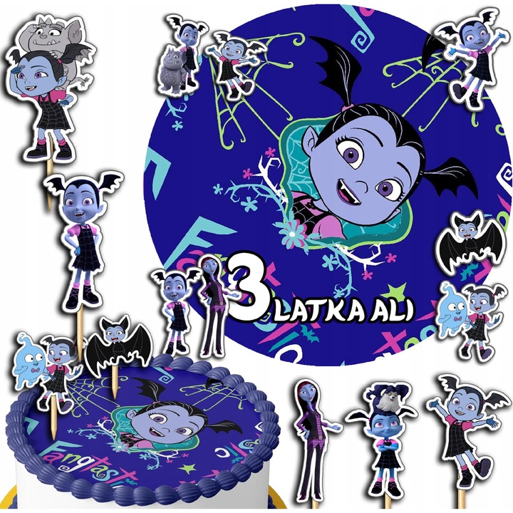 Аксесоари за торти, Световен калъф, Вампирина