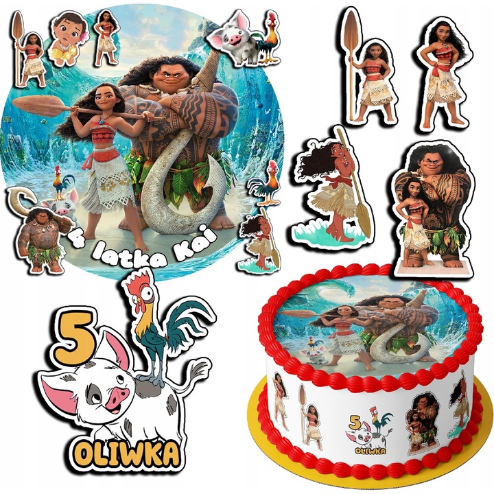 Аксесоари за торти, World Case, VAIANA