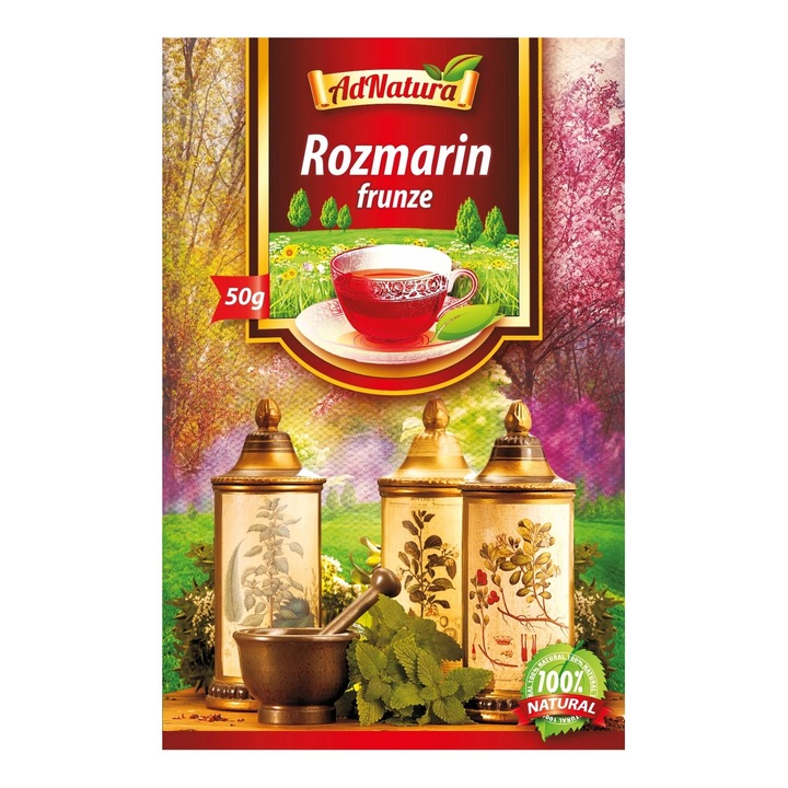 Ceai Rozmarin, 50 grame, DAsiNU