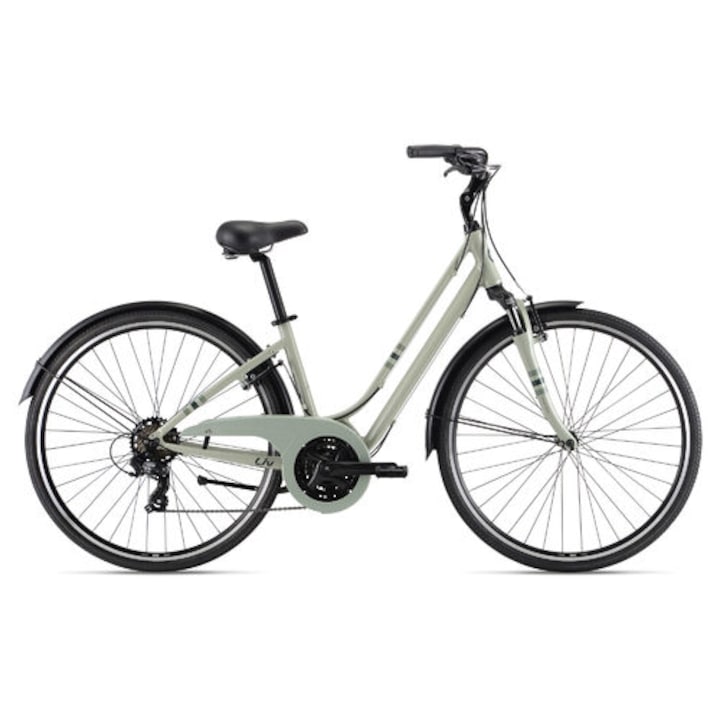 Bicicleta Oras LIV GIANT Flourish FS 3 Desert Sage 28''. marime XS