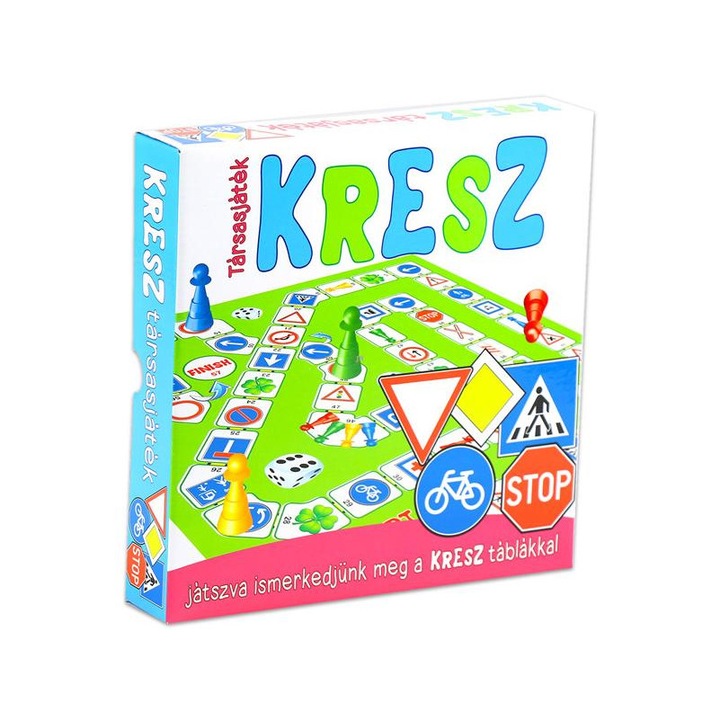 Kresz társasjáték - Kresz táblák