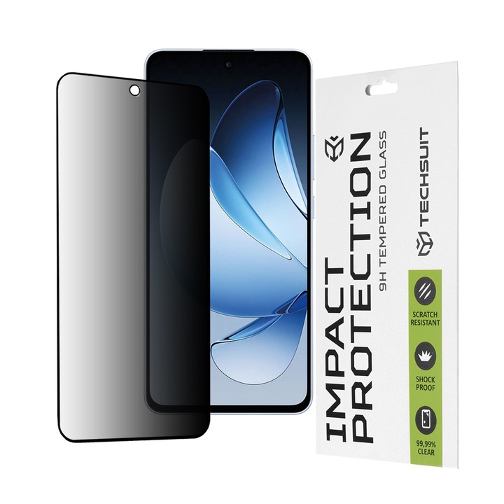 Folie pentru Oppo Reno13, N30, Sticla securizata, Black