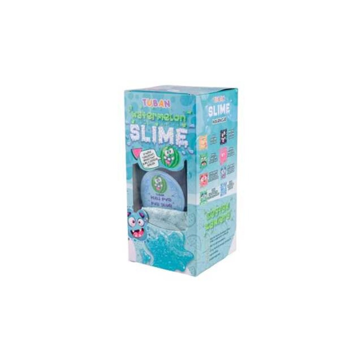 Комплект слайм Tuban, тюркоаз, с брокат, 100 мл PVA лепило/100 мл активатор